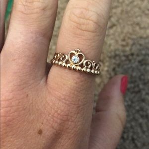 Pandora ring- princess ring